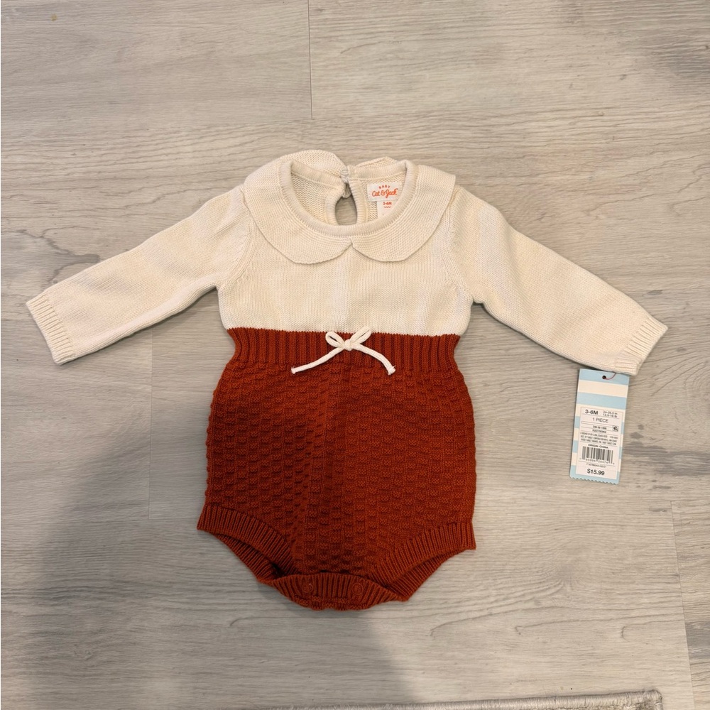 Cat & Jack Baby Sweater Onesie